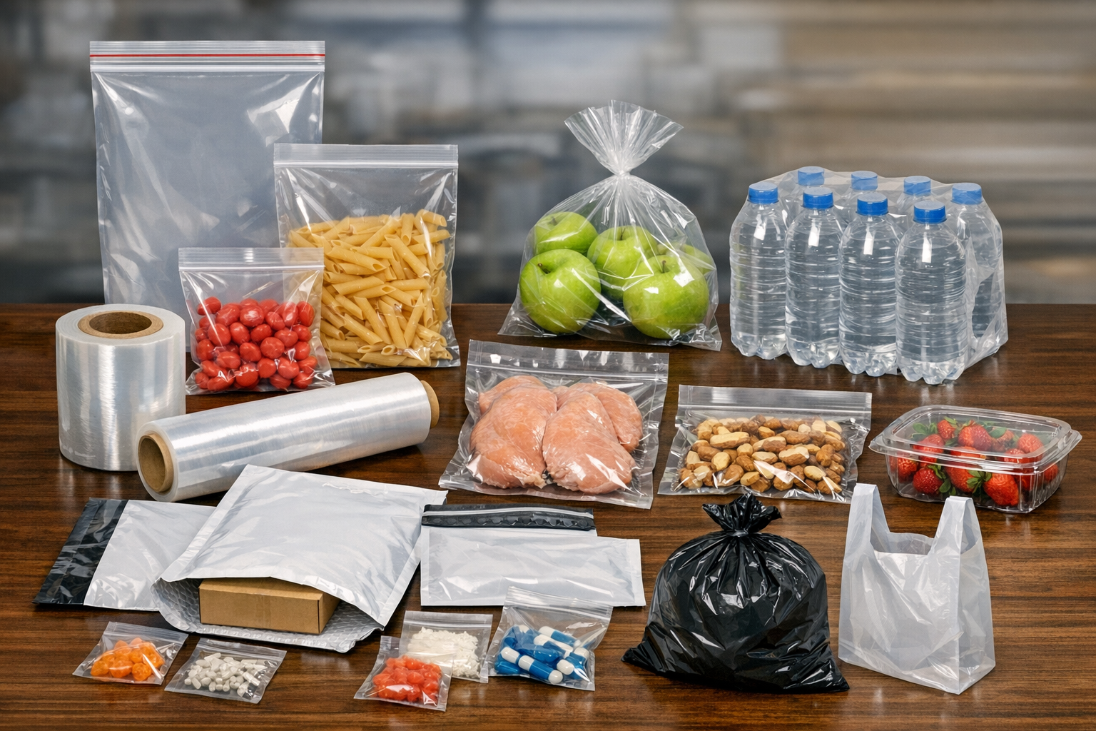 Polyethylene packaging for your business